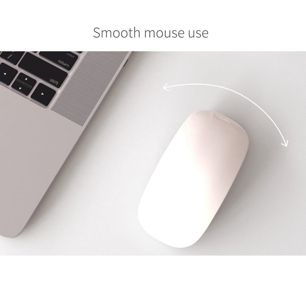 RENMTURE Dual-Sided Mouse Pad, Natural Cork & PU Leather Large Desk Pad for Office and Home Work