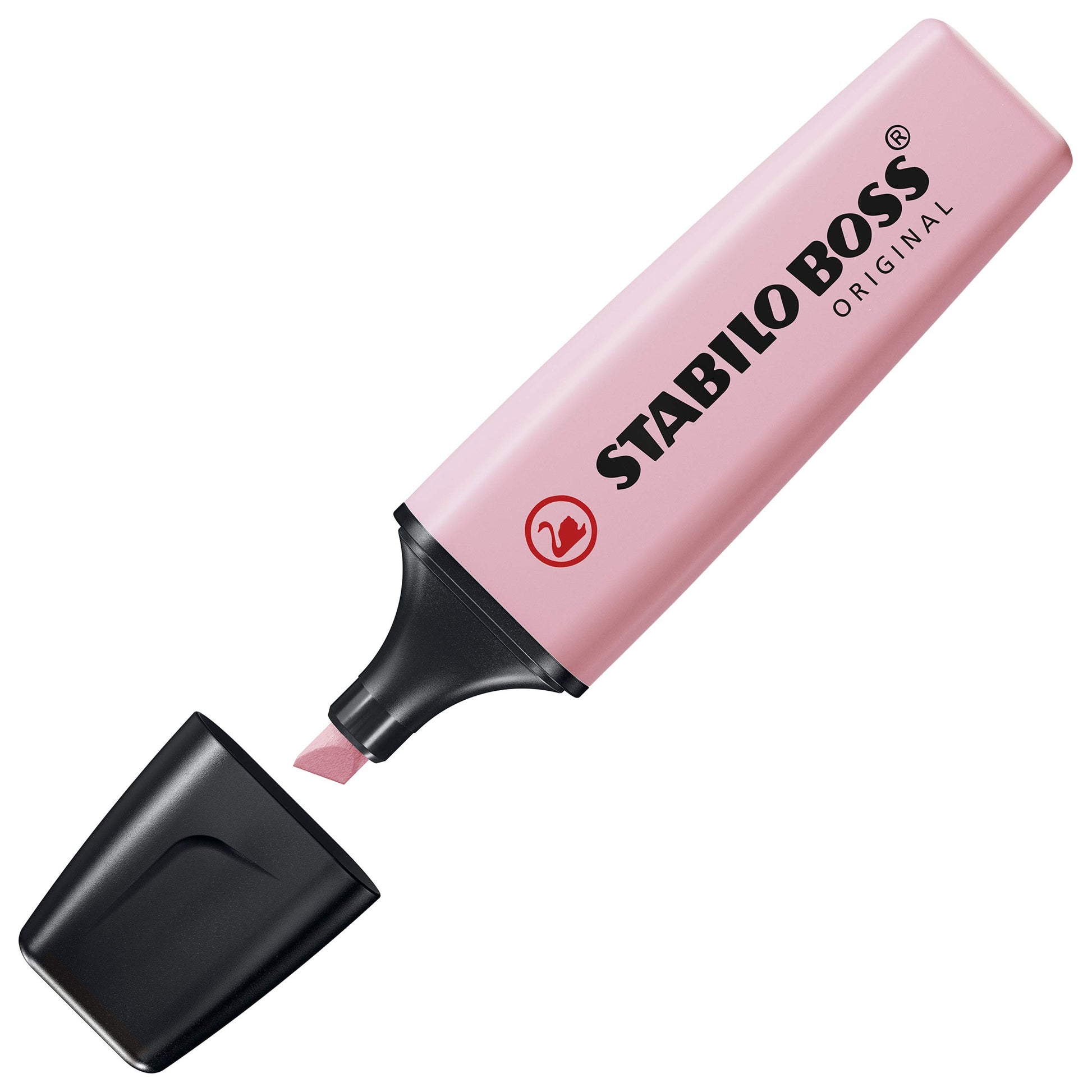 Highlighter - STABILO BOSS ORIGINAL Pastel - Pack of 10 - Pink Blush