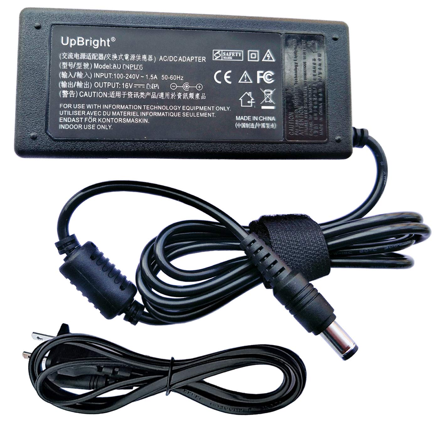 UpBright 16V AC/DC Adapter Compatible with Yamaha PA-300 PA-301 PA-300B PA-300C P-120 S Pro P-120S