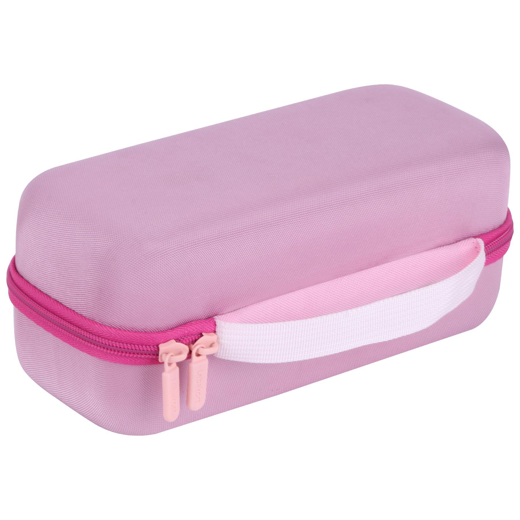 Lebakort Storage Case Compatible with DYMO LetraTag 100H / 100H Plus Handheld Label Maker (Pink