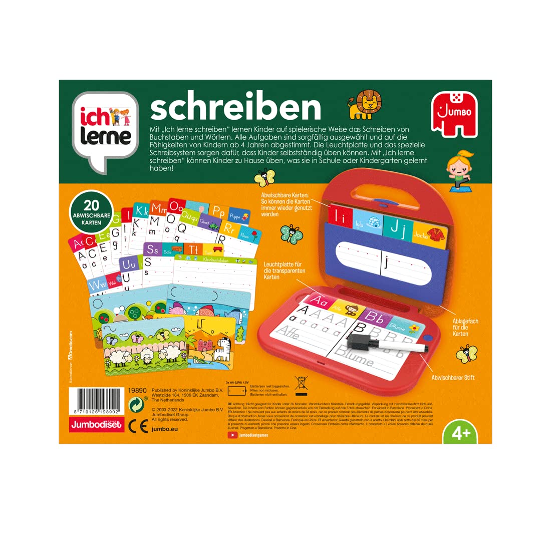 Jumbo Spiele GmbH ich lerne schreiben NEU