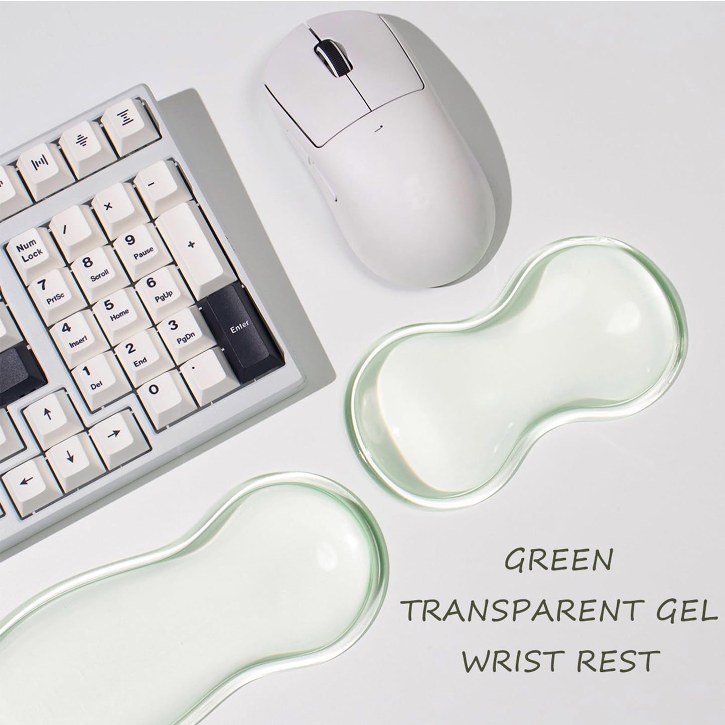 Gel Wrist Rest for Keyboard and Mouse, Wrist pad for Computer Keyboard