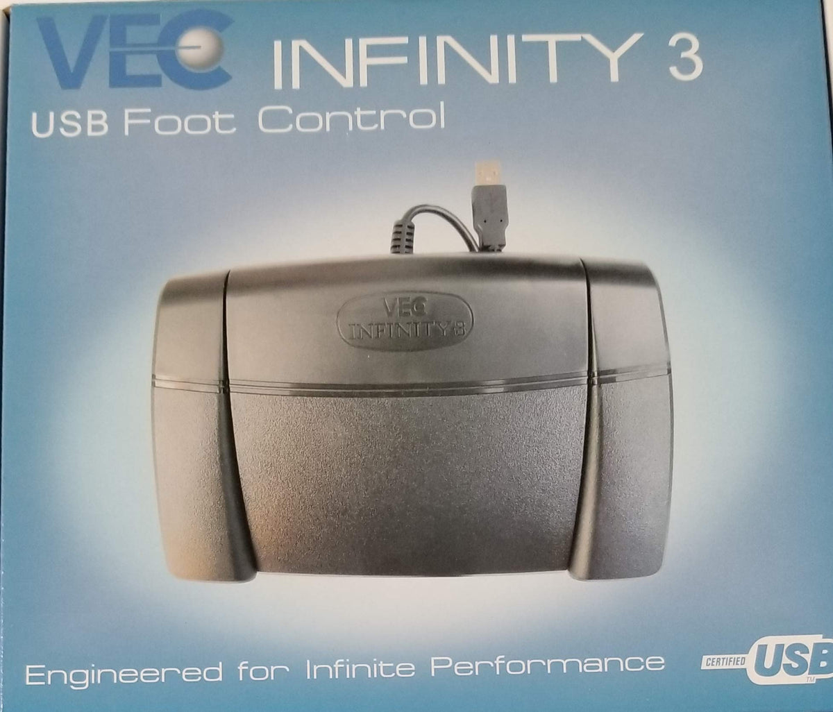 Infinity USB Digital Foot Control with Computer Plug (IN-USB3)