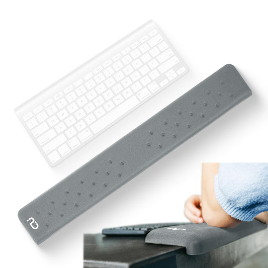 EdgeRest PostureUp L-Shaped Memory Foam Wrist Rest, Ergonomic Elbow and Forearm Support for Desk