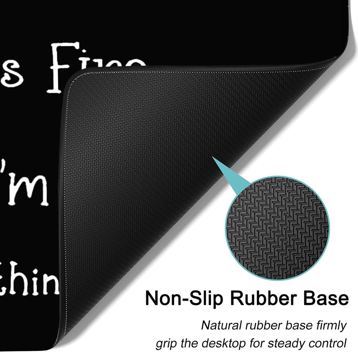 Large Mouse Pad, 31.5 x 11.8in Extended Gaming Mouse Pad with Stitched Edges, XXL Mousepad