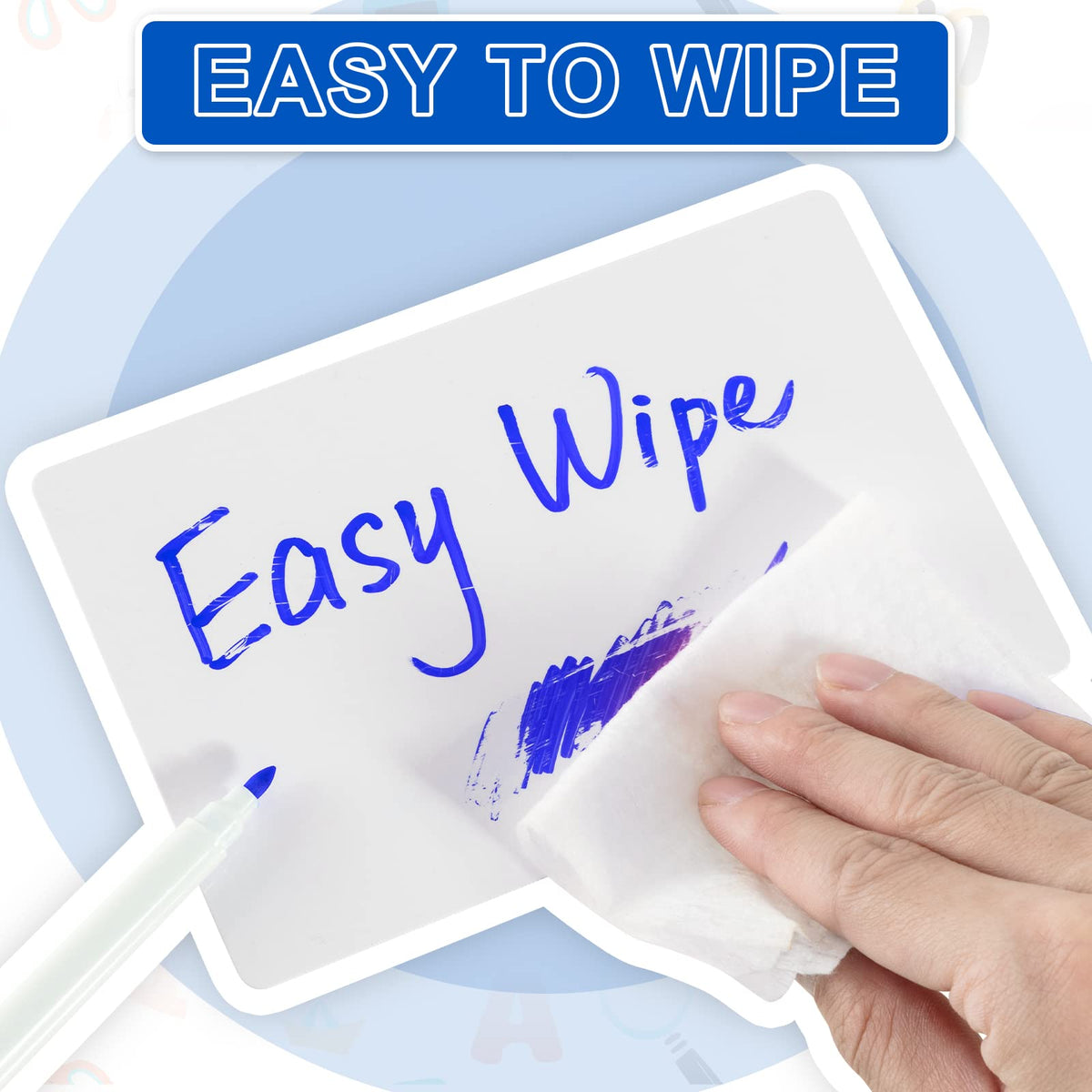 Harloon 200 Pcs Dry Erase Index Cards 3 x 5 Inch, White