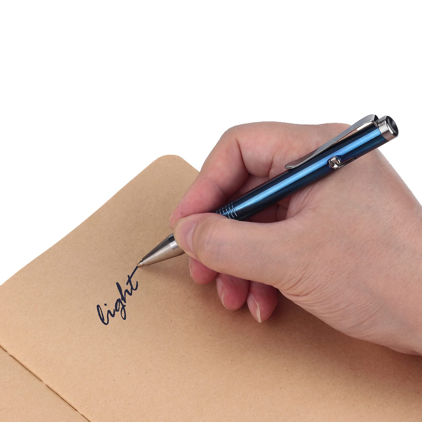 SMOOTHERPRO Titanium Bolt Action Pen Compatible with Parker Refill