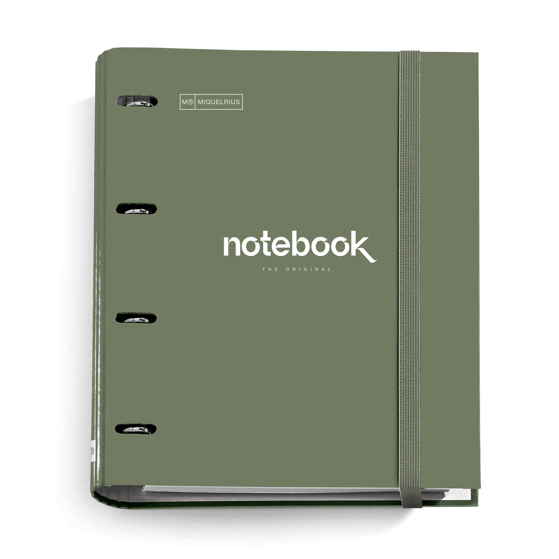 Miquelrius - Carpebloc A4 Emotions, 4 Ring Binder Folder A4 + Refill Squared Sheets, 90 g/m² Paper