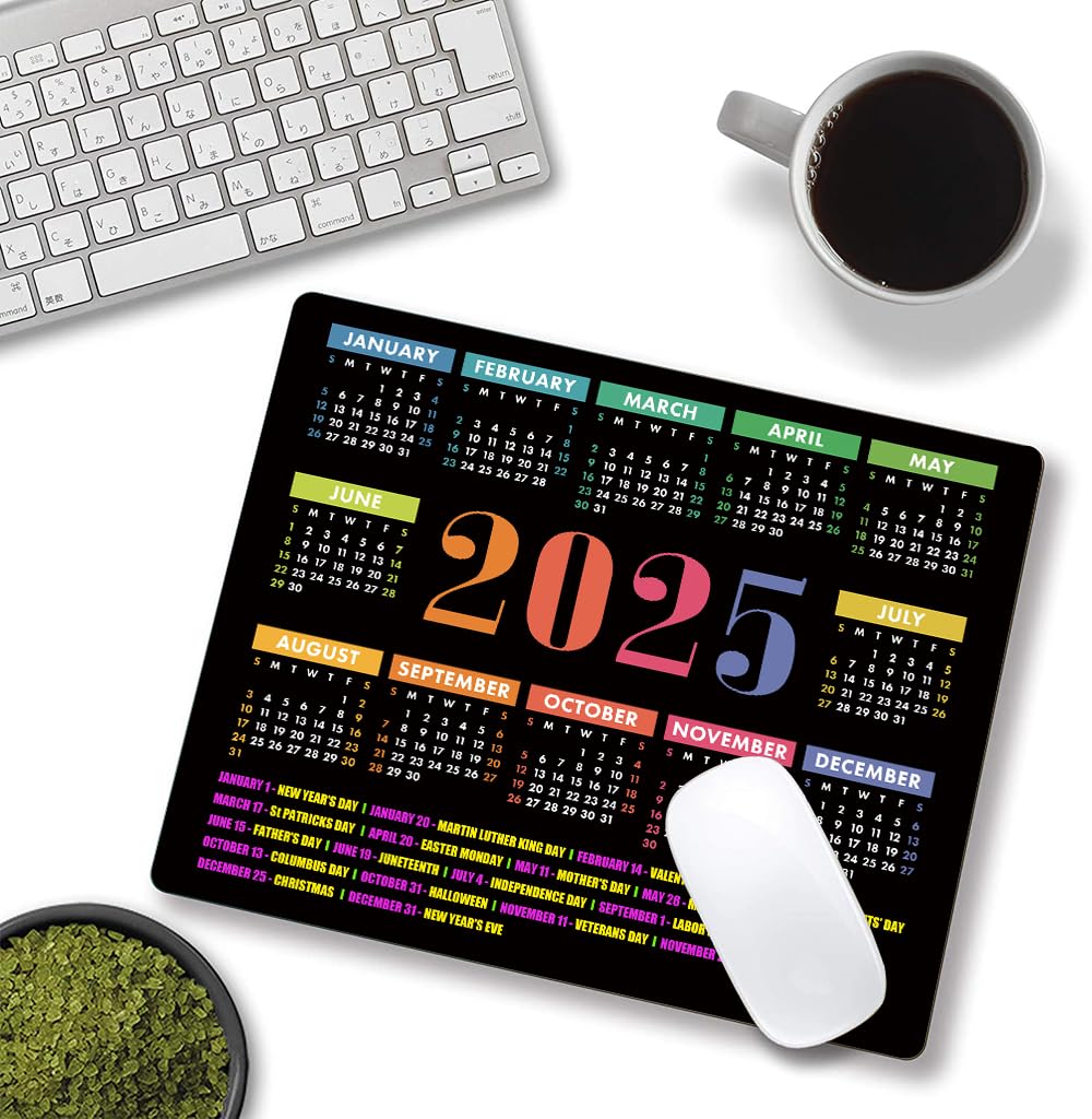KUOSGM Mouse Pad, Premium-Textured Mouse Mat, Non-Slip Rubber Base Mousepad for Laptop, Computer &