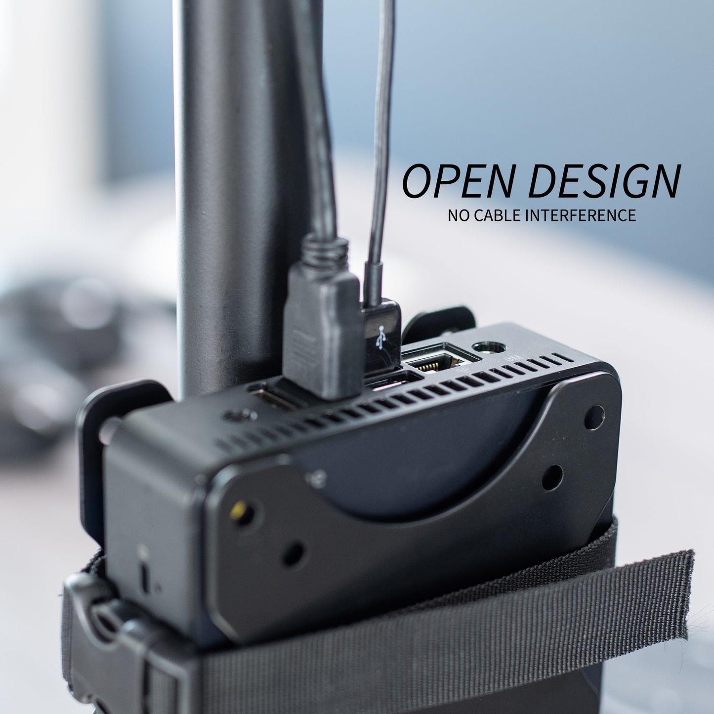 VIVO Adjustable Thin Client Mini PC Mount Bracket, CPU VESA Under Desk and Monitor Arm Computer