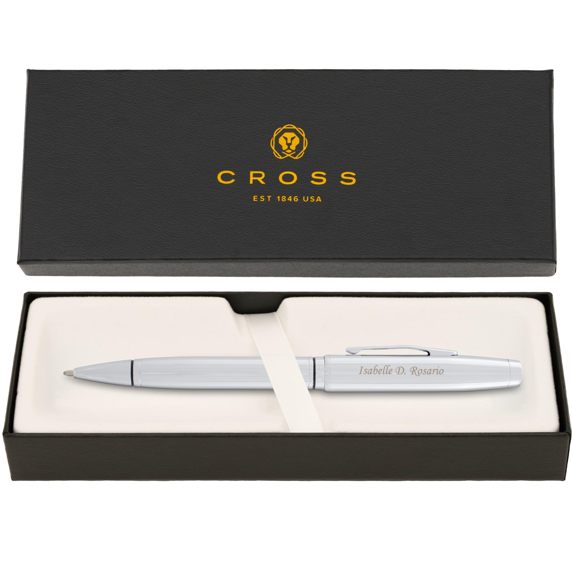 Cross Coventry Personalized Ballpoint Pen in Polished Chrome
