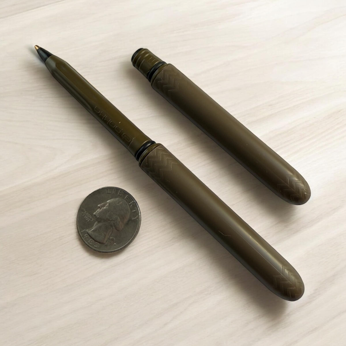 The USA Made Pocket Pen – 8 Pack – compact, affordable, lightweight, EDC black ink ballpoint pen