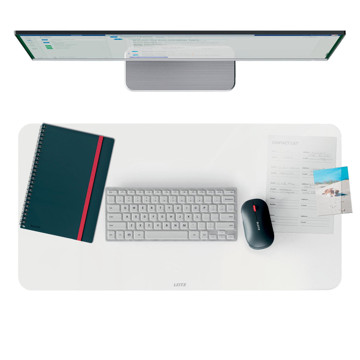 Leitz Large Desk Pad, Waterproof Desk Pad, Matte Desk Pad for Laptop, Office and Home, Easy to