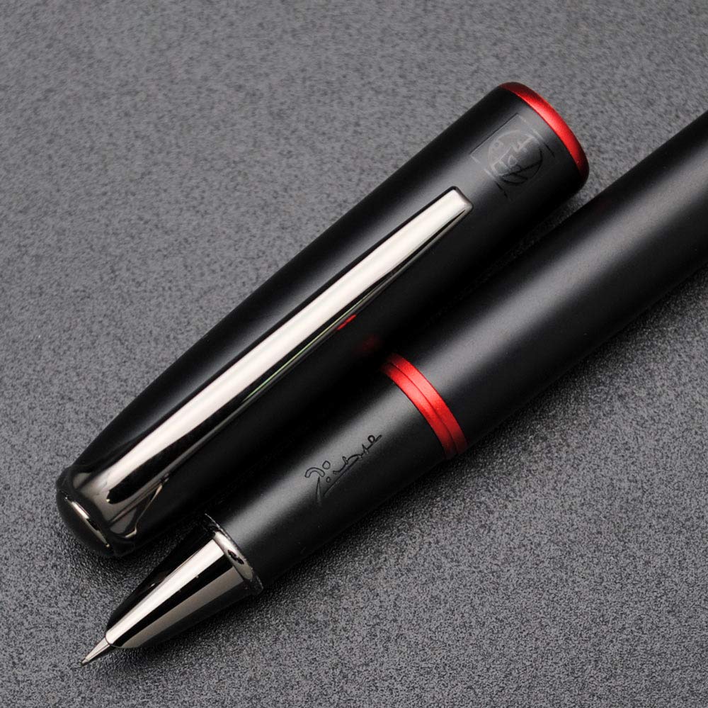 czxwyst Picasso 916 Malage Fountain Pen Original Box New Version (Dawn Red, Ultrafine Accounting EF