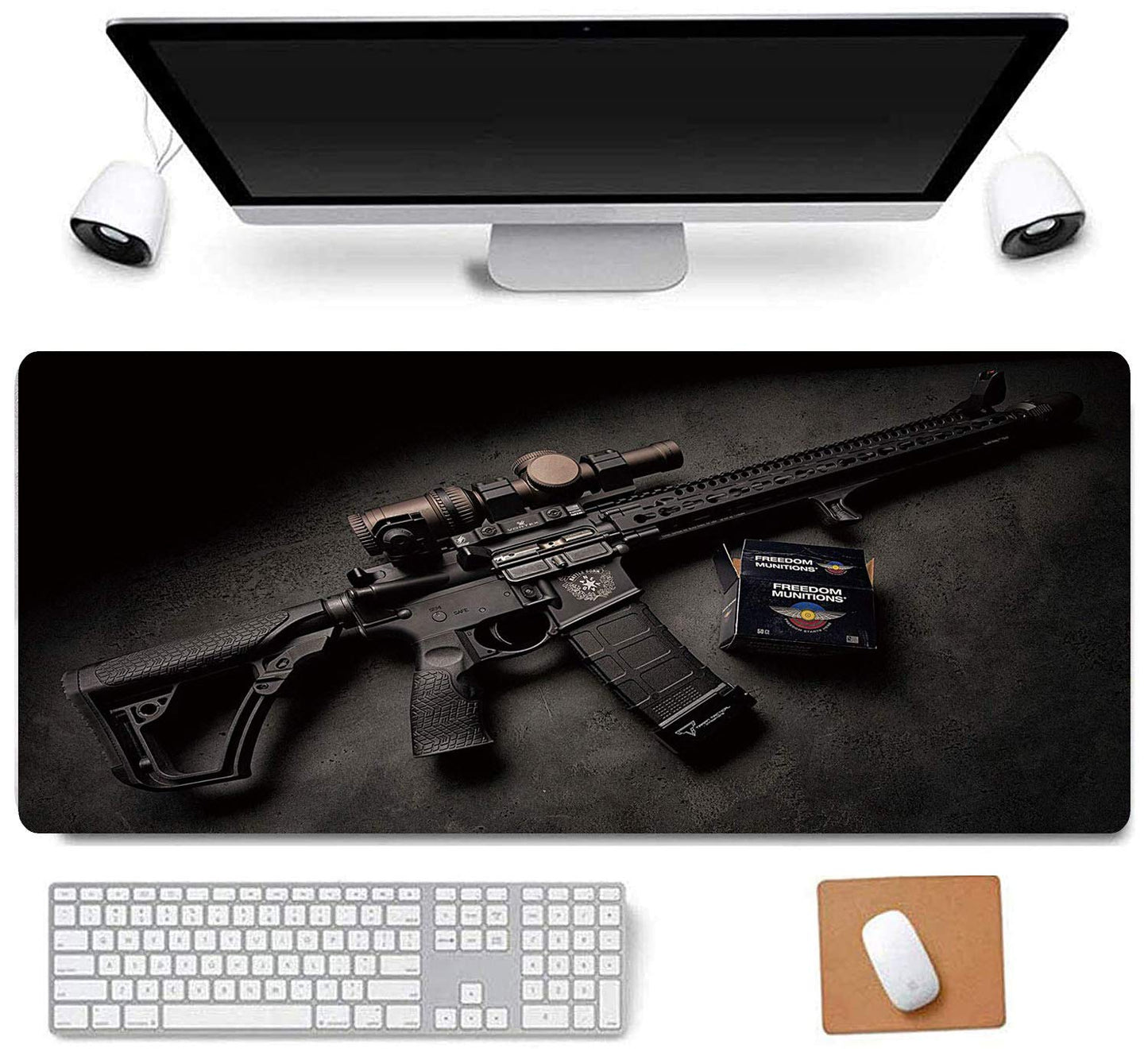 RTGGSEL 31.5x11.8 Inch Non-Slip Long Extended Large Gaming Mouse Pad with Stitched Edges XL Laptops