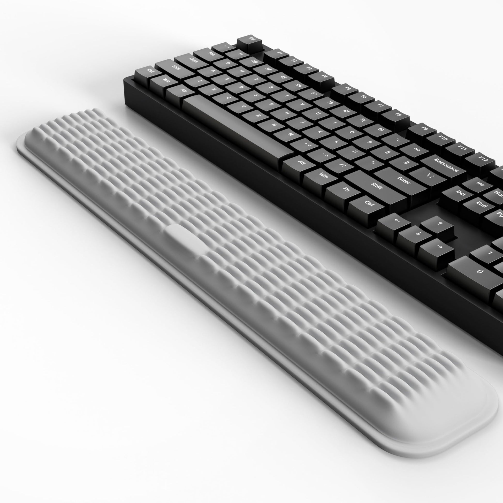 MEKASS Keyboard Wrist Rest - Soft Memory Foam Wrist Support for Long Hours of Work, Gaming