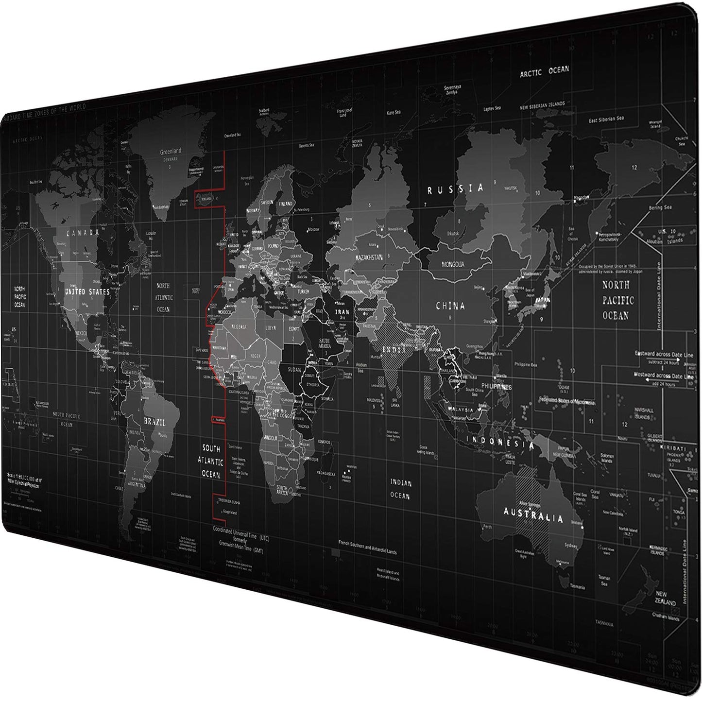 Cmhoo Gaming Mouse Pad Large Anti-Slip Rubber Base Size 47.2x15.7 in (47.2X15.7IN, 120x40 Map)