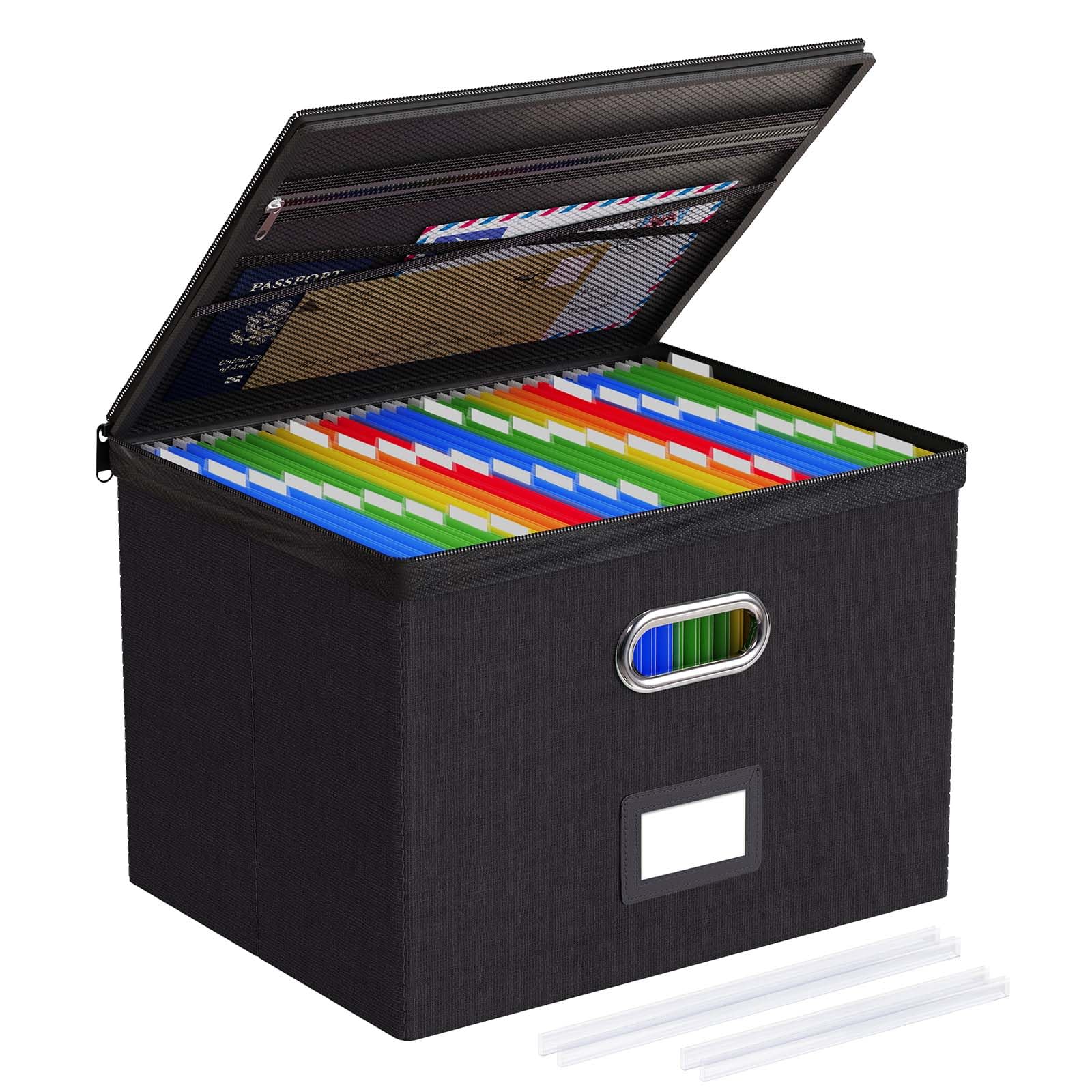 Oterri File Box Large 1-Pack Hanging Organizer for Letter/Legal-Size Folder