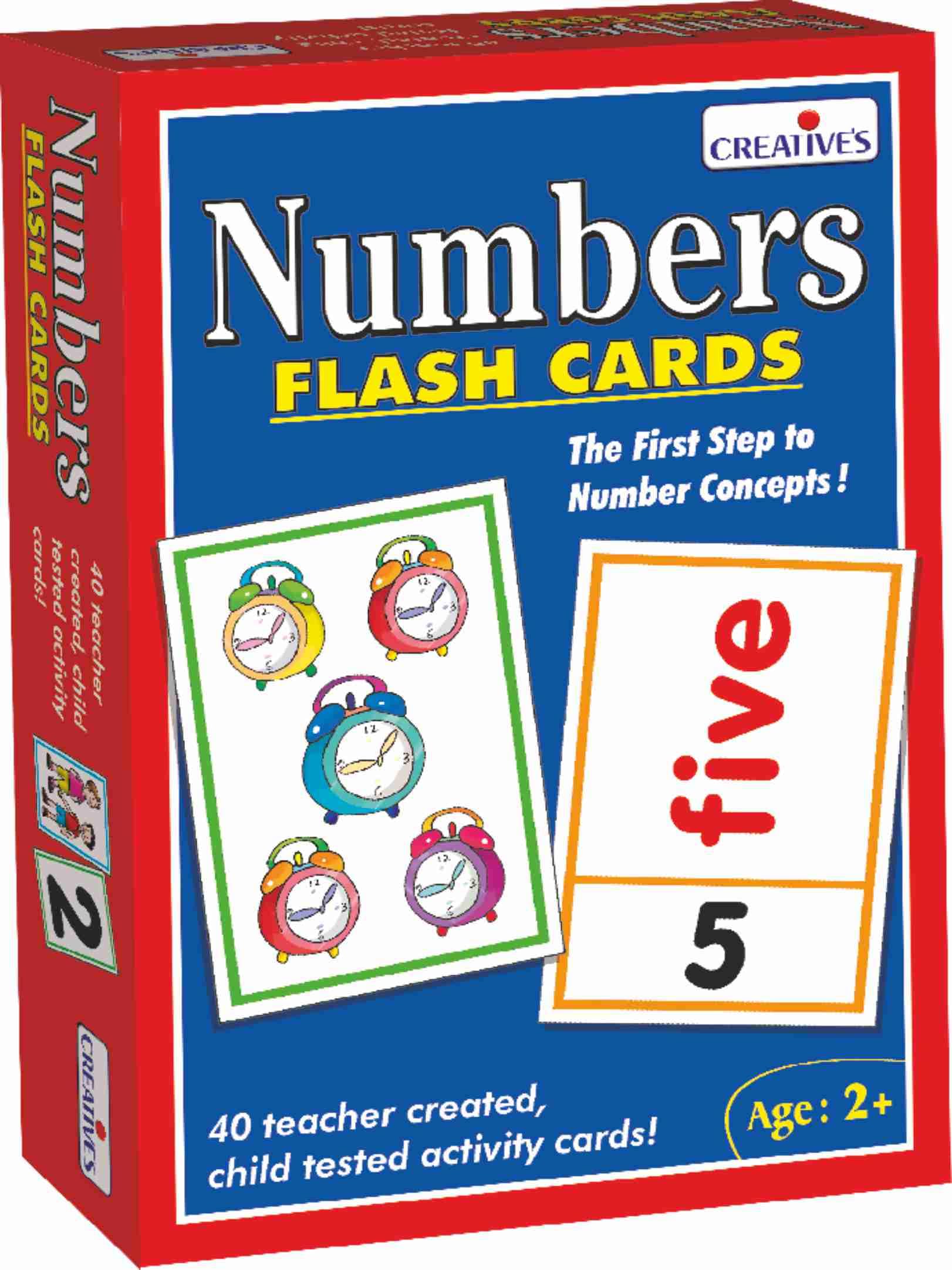 Creative Educational Pre-School Number Flash Cards