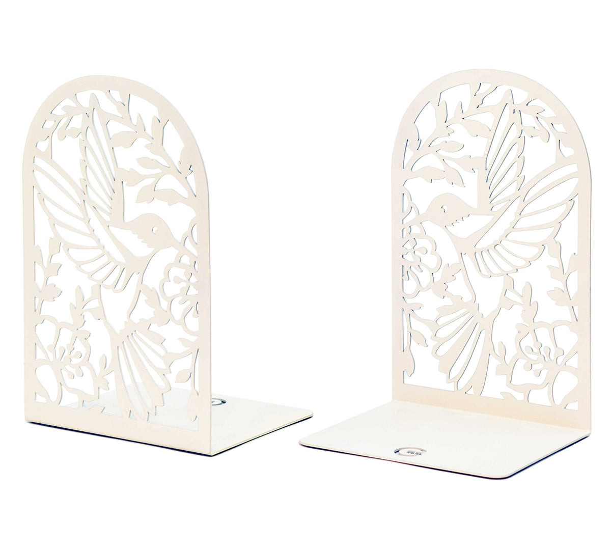 CNK Premium BookEnds - Metal Book Stoppers for Home Office, Book Shelf Holder, Decorative