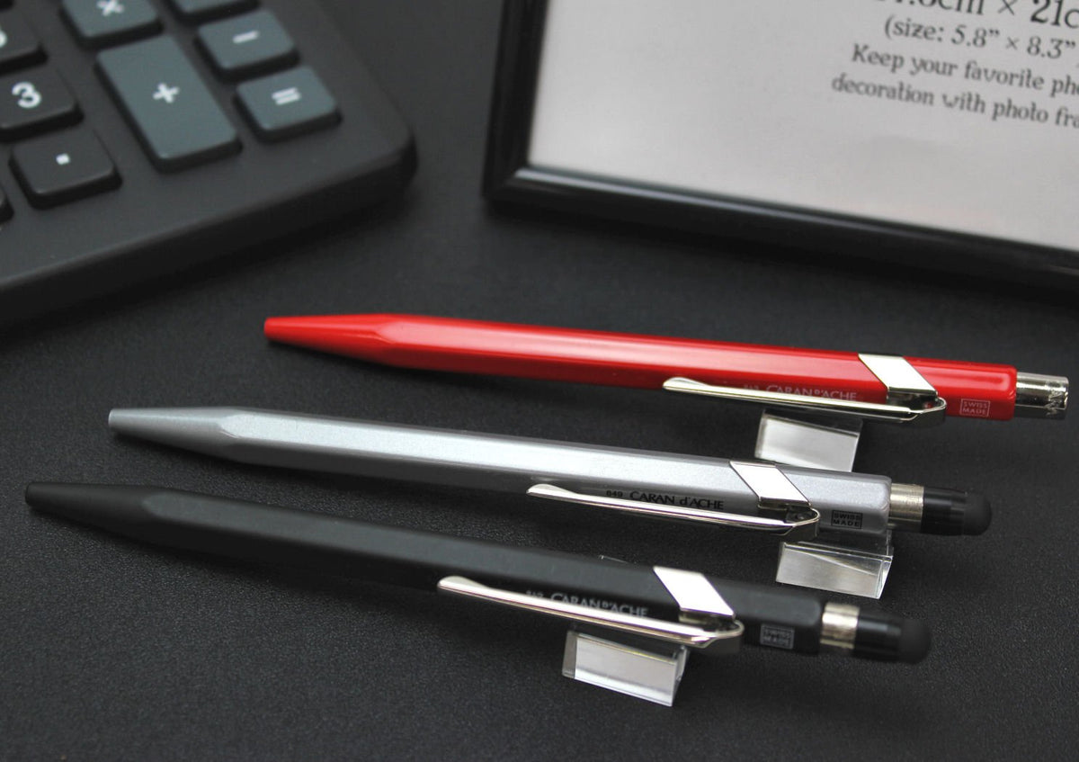 Caran d'Ache Ballpoint Pen, Oil-based, 849 Collection, Red, 0849-070