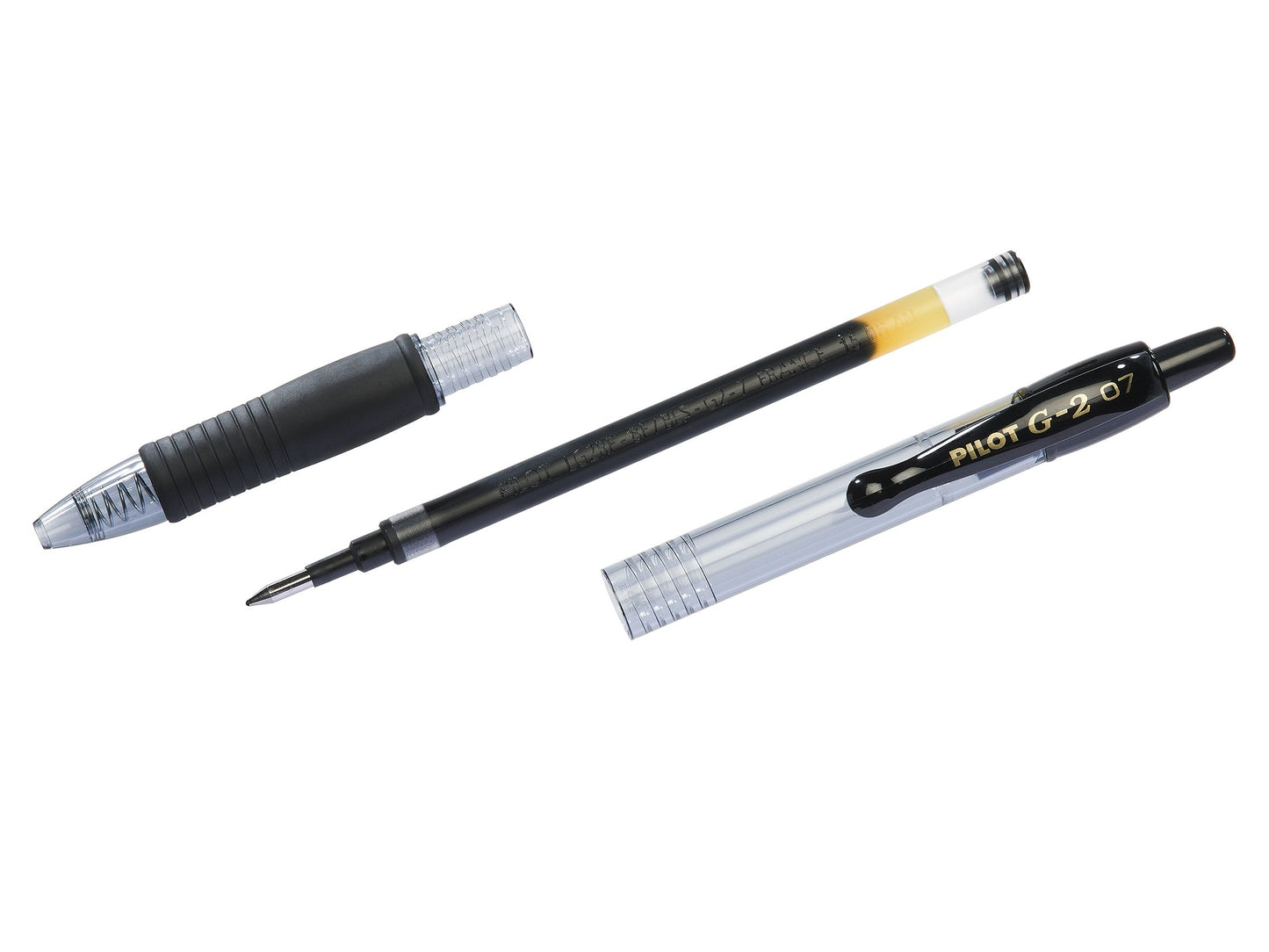 Pilot Flowpack 6 G-2 Gel Ink Rollerball Pen Medium Tip Black