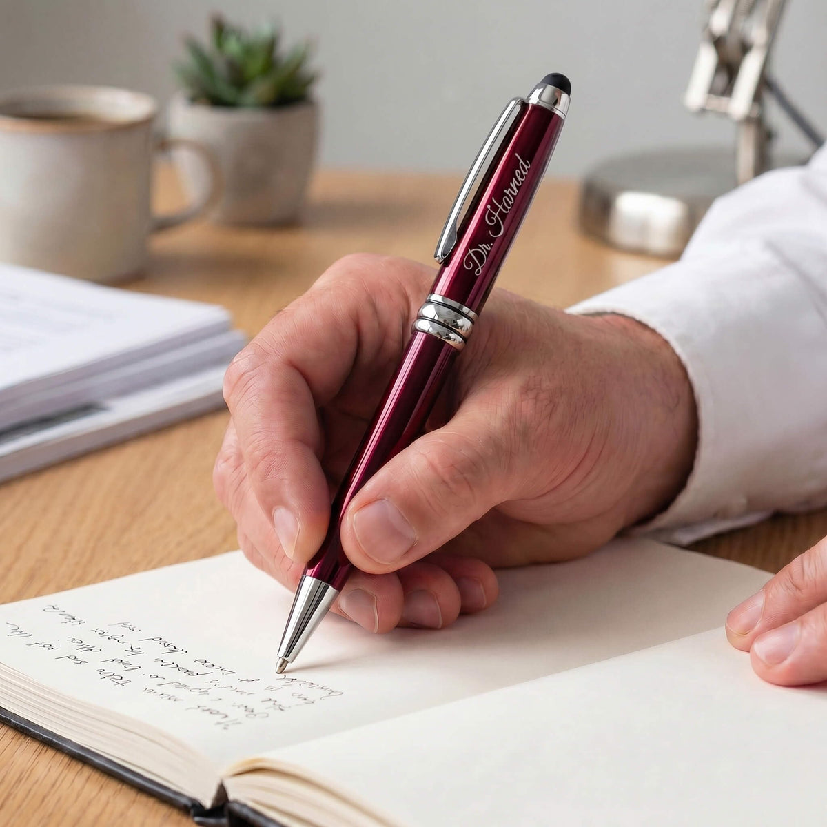 Ancolo Personalized retractable pens Gift for Bank, Office, Hotel Lobbies