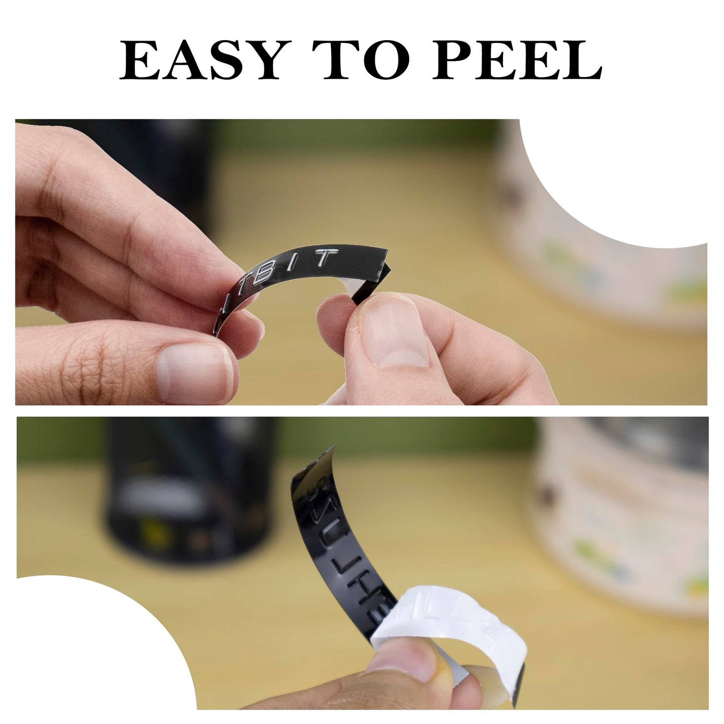 TITBIT Manual Vintage Label Tape for DYMO 1540 1610 12966 10Pack