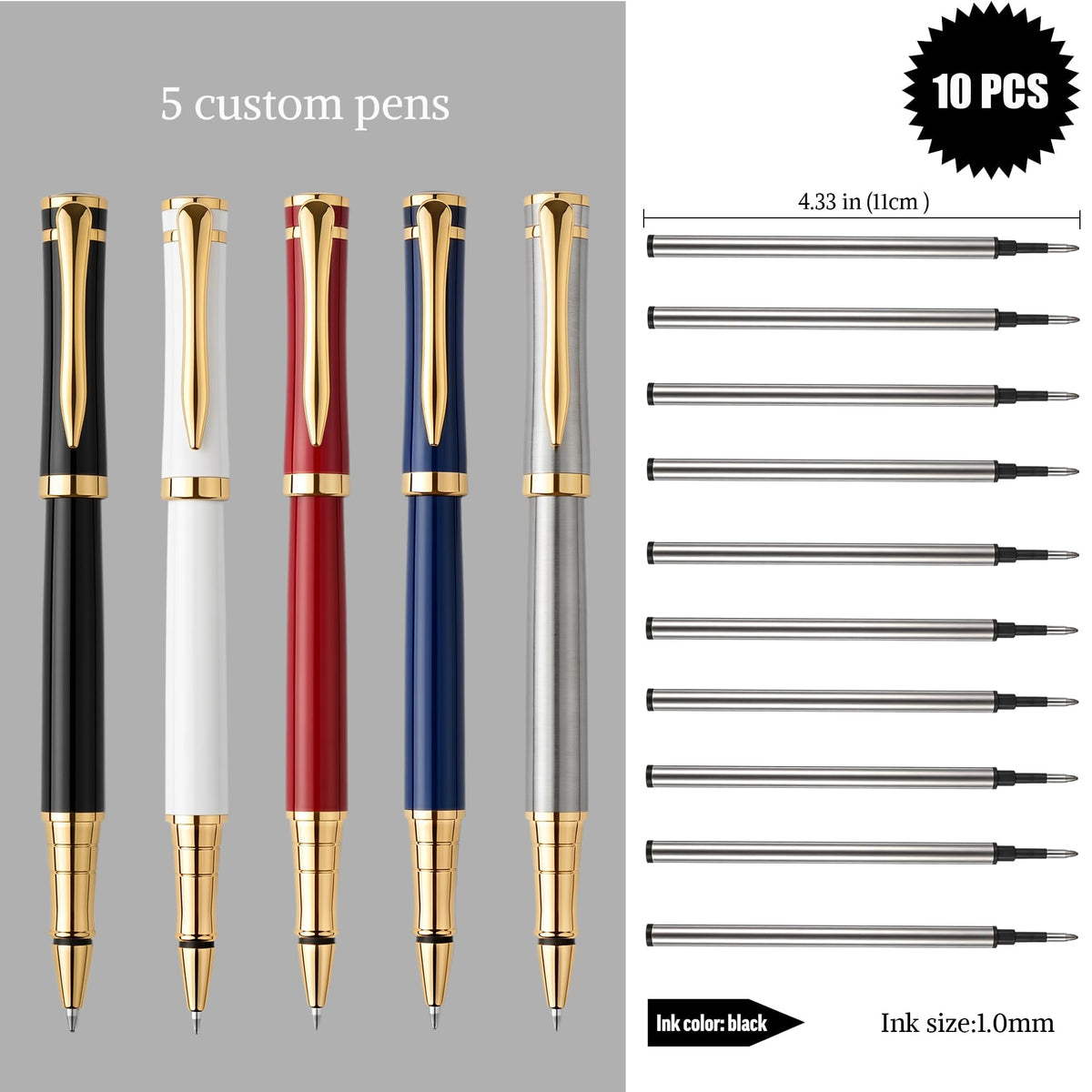 Custom Pens Office Gift Set, Gift pen for Business Office Colleague Friends