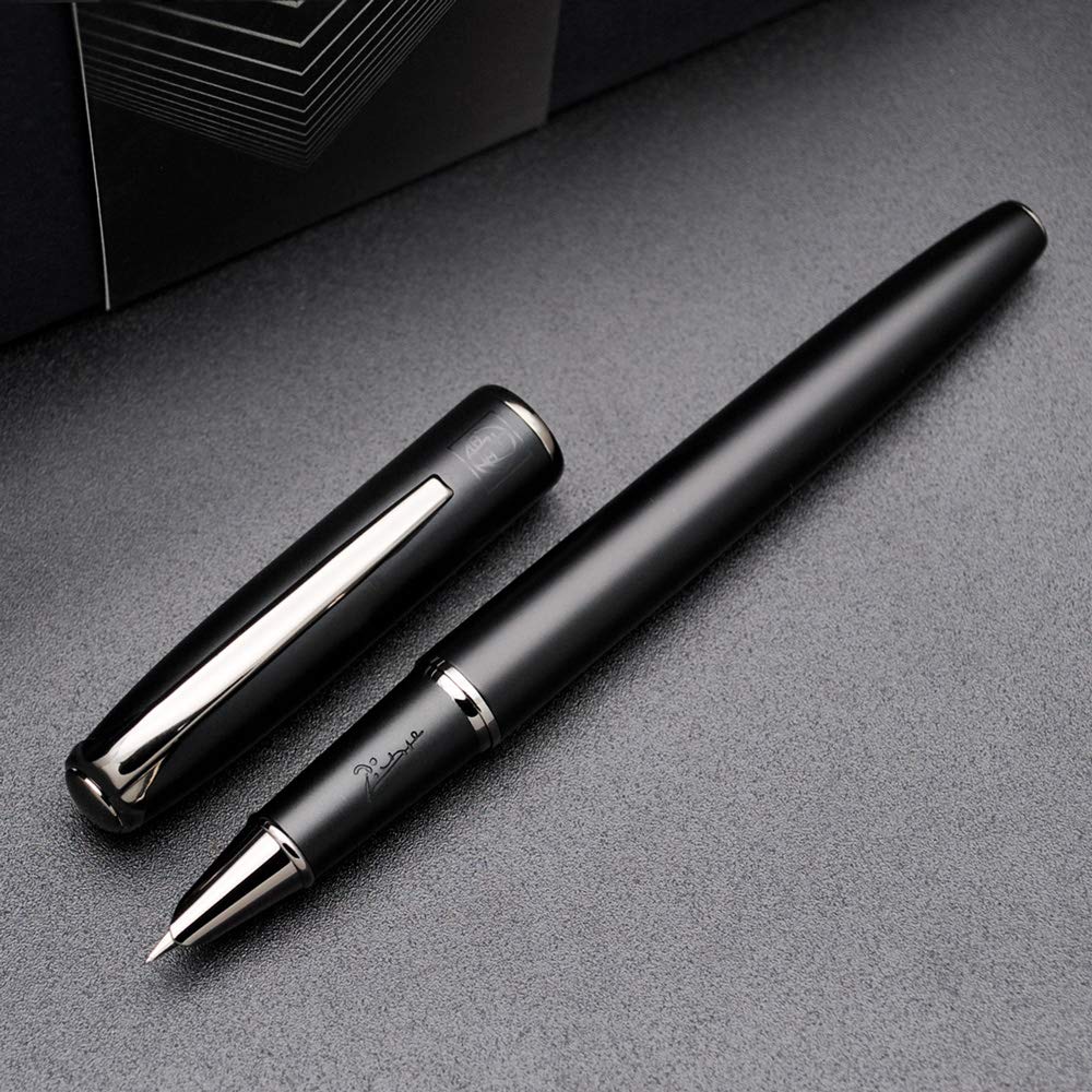 czxwyst Picasso 916 Malage Fountain Pen Original Box New Version (Sunset Gray, Ultrafine Accounting