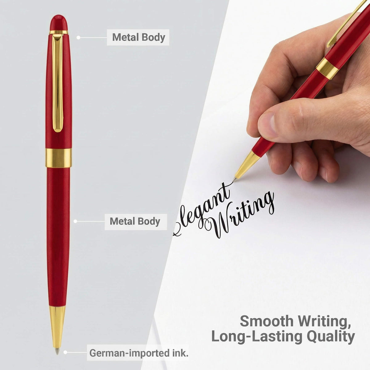 Yastar Personalized Ballpoint Pen Gift Set for Man/Women/Writers/Collection