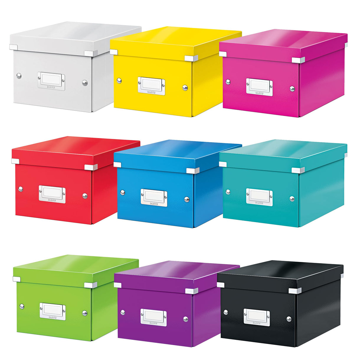Leitz A5 Storage Box, Click and Store Range 60430001 - Small, Blue Storage Box A5