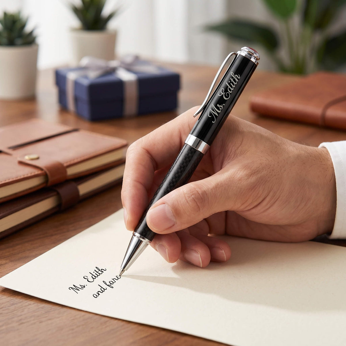 Ancolo Personalized Luxury Ballpoint Pen Business Gift set with Gift Box