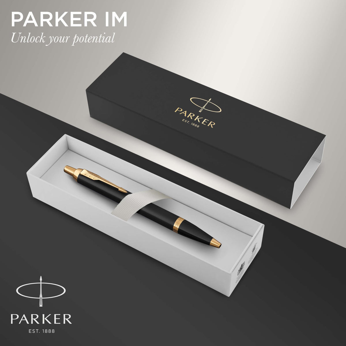 Parker IM Medium Hardness tip Pen, multicolor