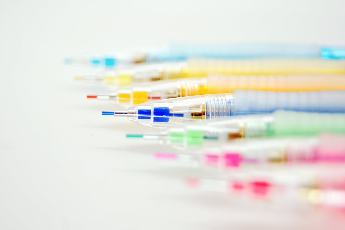Pilot Color Eno Mechanical Pencil, 0.7mm, 8 Colors, Refillable, Smooth Writing, Lightweight