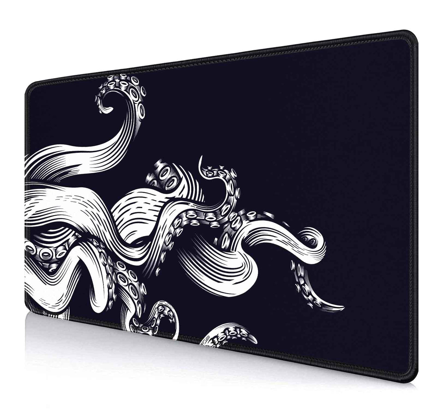 IMAYONDIA Large Gaming Mouse Pad (35.4x15.7 in), Octopus Desk Mat, Full Desk Mousepad, XL XXL