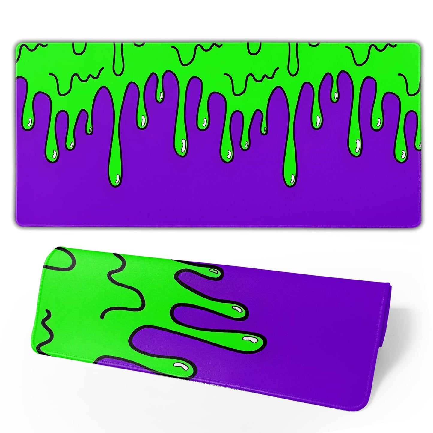 Gaming Mouse Pad Abstract Dripping Design Desk Mat Desk Pad Large Gaming Mouse Pad E-Sports Office