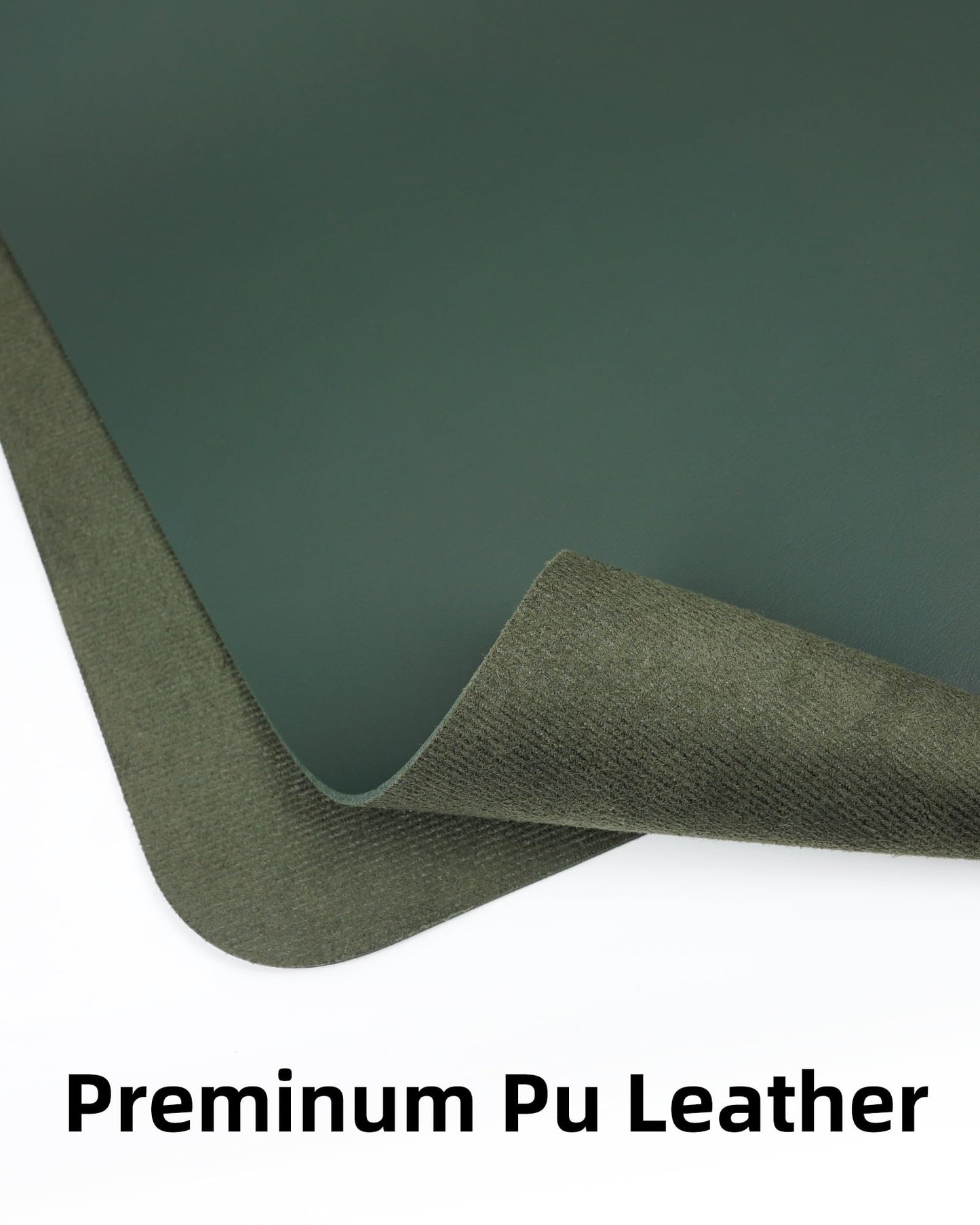 Leather Desk Pad Protector,Mouse Pad,Office Desk Mat, Non-Slip PU Leather Desk Blotter,Large Desk