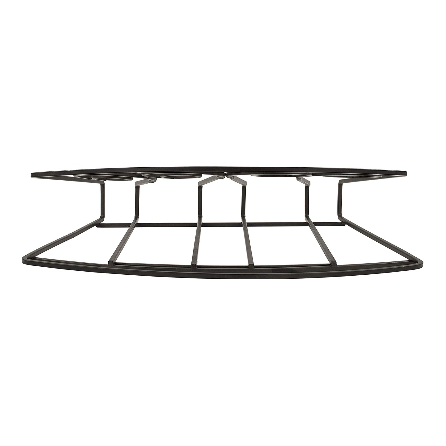Spectrum Diversified Scroll Wall Mount Magazine Rack, Wall-Mounted Newspaper & Catalog Holder for