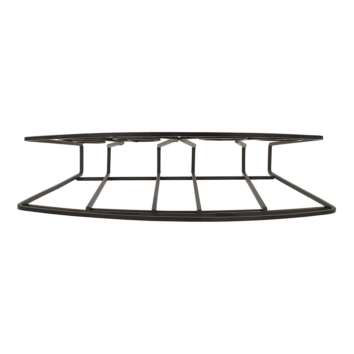 Spectrum Diversified Scroll Wall Mount Magazine Rack, Wall-Mounted Newspaper & Catalog Holder for