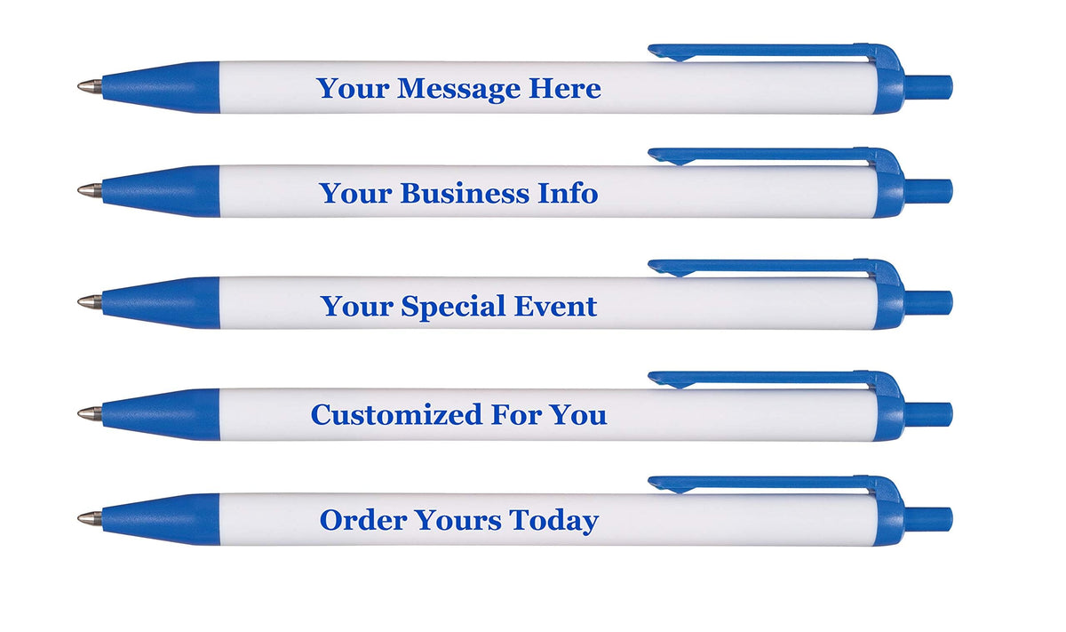 RevMark Personalized Ballpoint Pen, Custom Printed Name, Business or Event Information, Timeless