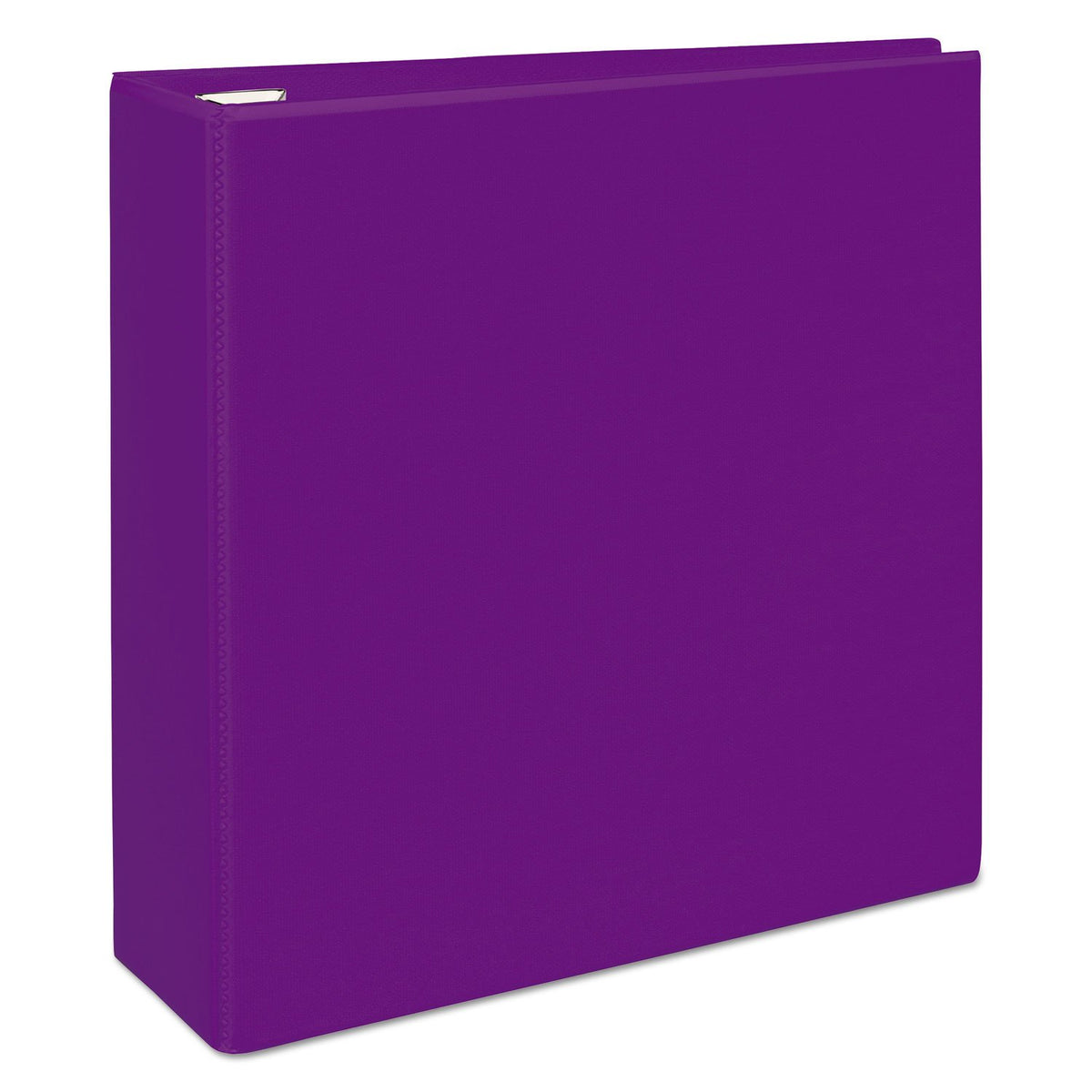 Avery® Heavy-Duty View 3 Ring Binder, 4" EZD® Rings, 1 Purple Binder