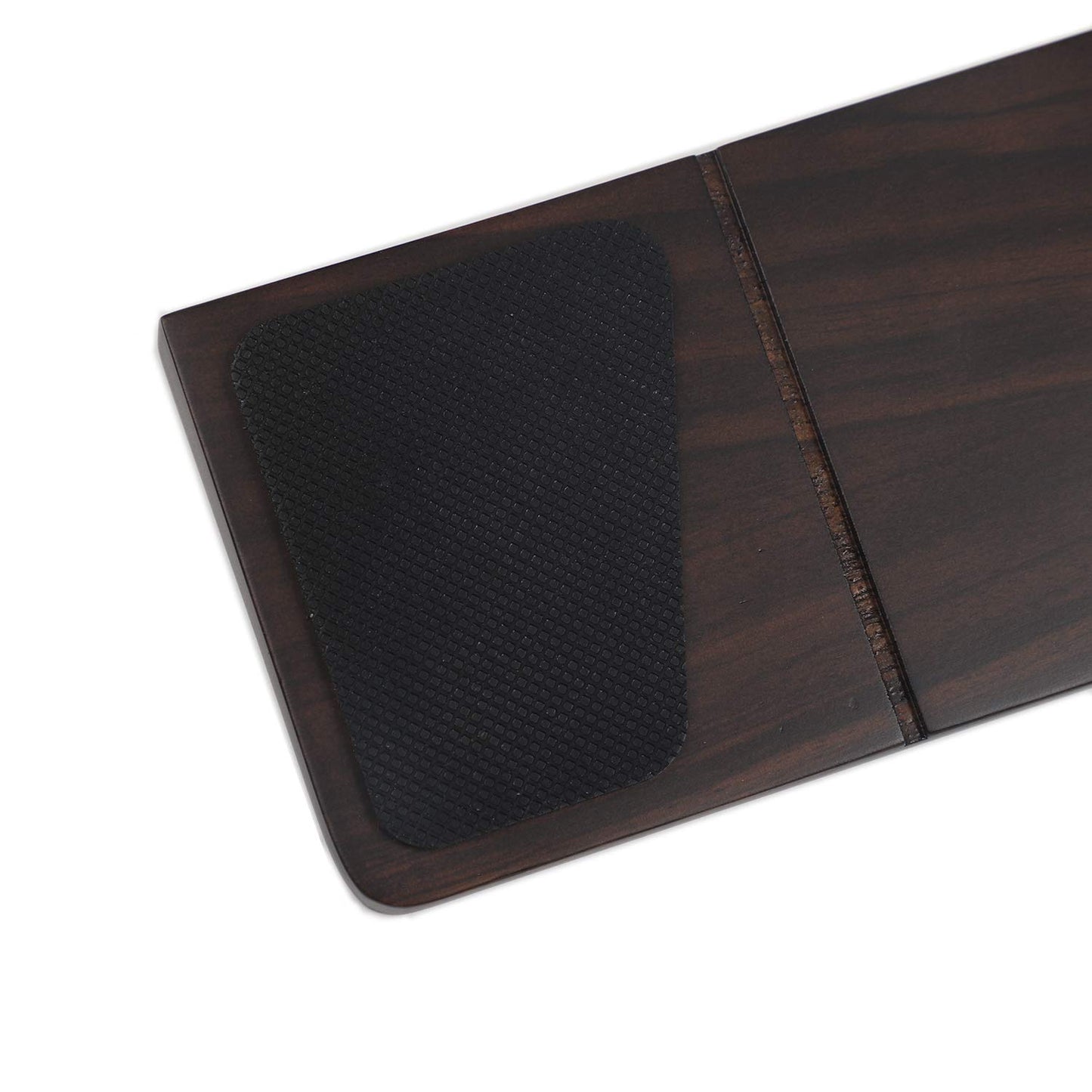 YMDK 60 Keyboard Wrist Rests Ugyen Wood for 60% 61 Mechanical Gaming Keyboard Typing Wrist Support