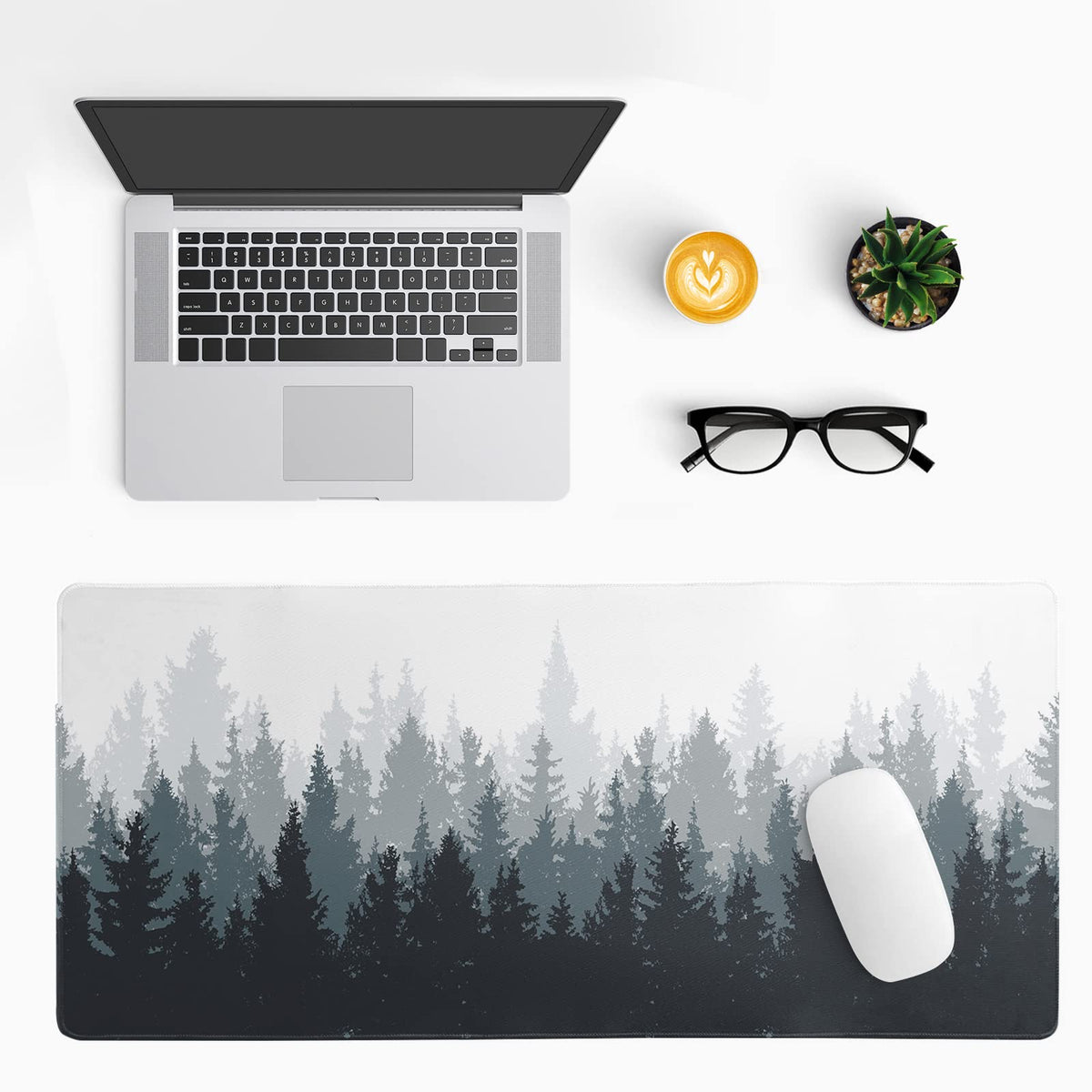 Desk Mat,Large Mouse Pad 31.5x11.8 Inch XL Extended Gaming Mouse Pad Mat with Non-Slip Base