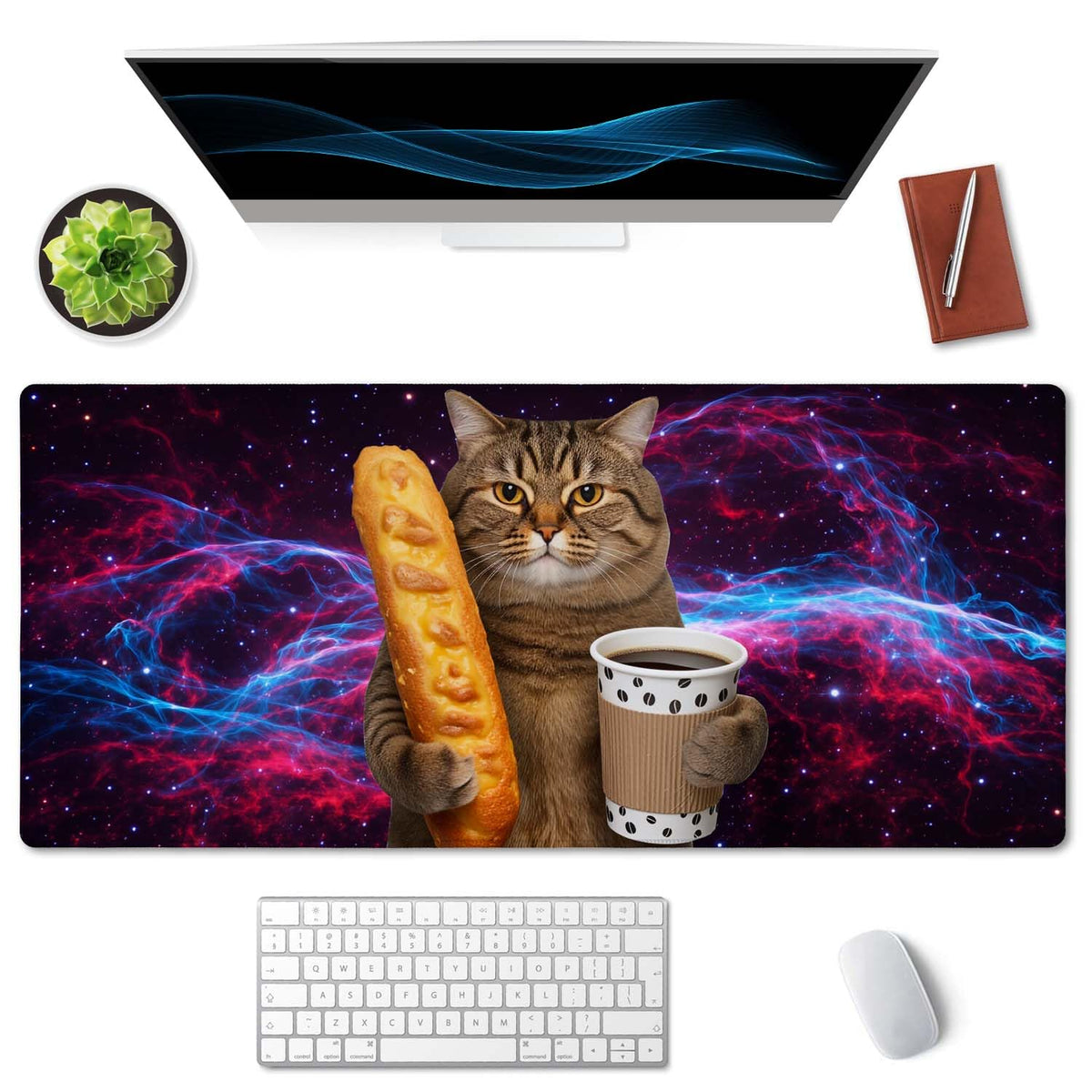 SSOIU Extended Mouse Pad, XXL Gaming Mouse Pads, Large Big Mousepad Laptop Computer Keyboard Mat
