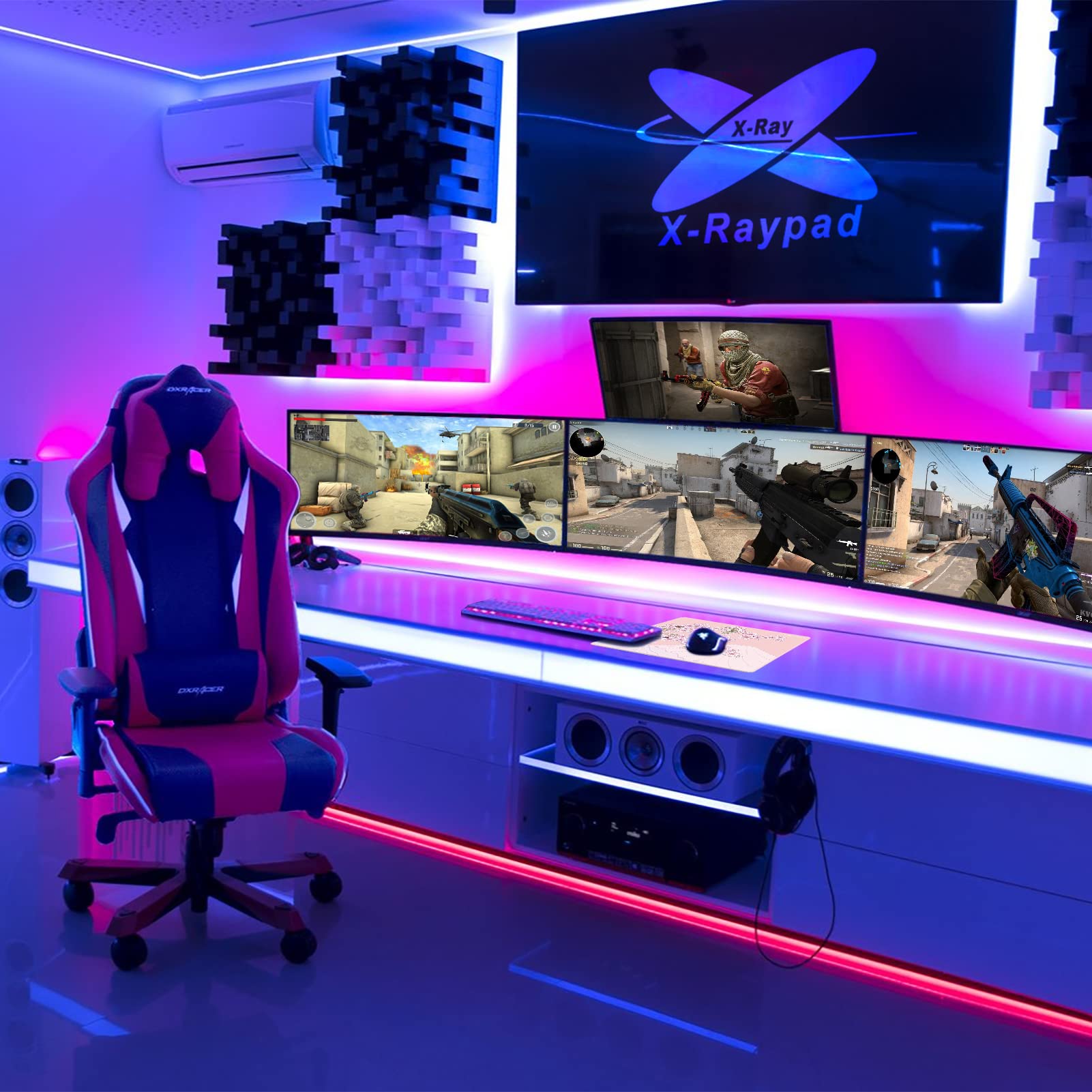 X-Raypad Aqua Control 2 Gaming Mouse Pad, Ultra-High Precision Mouse Pad with Perfect Speed and
