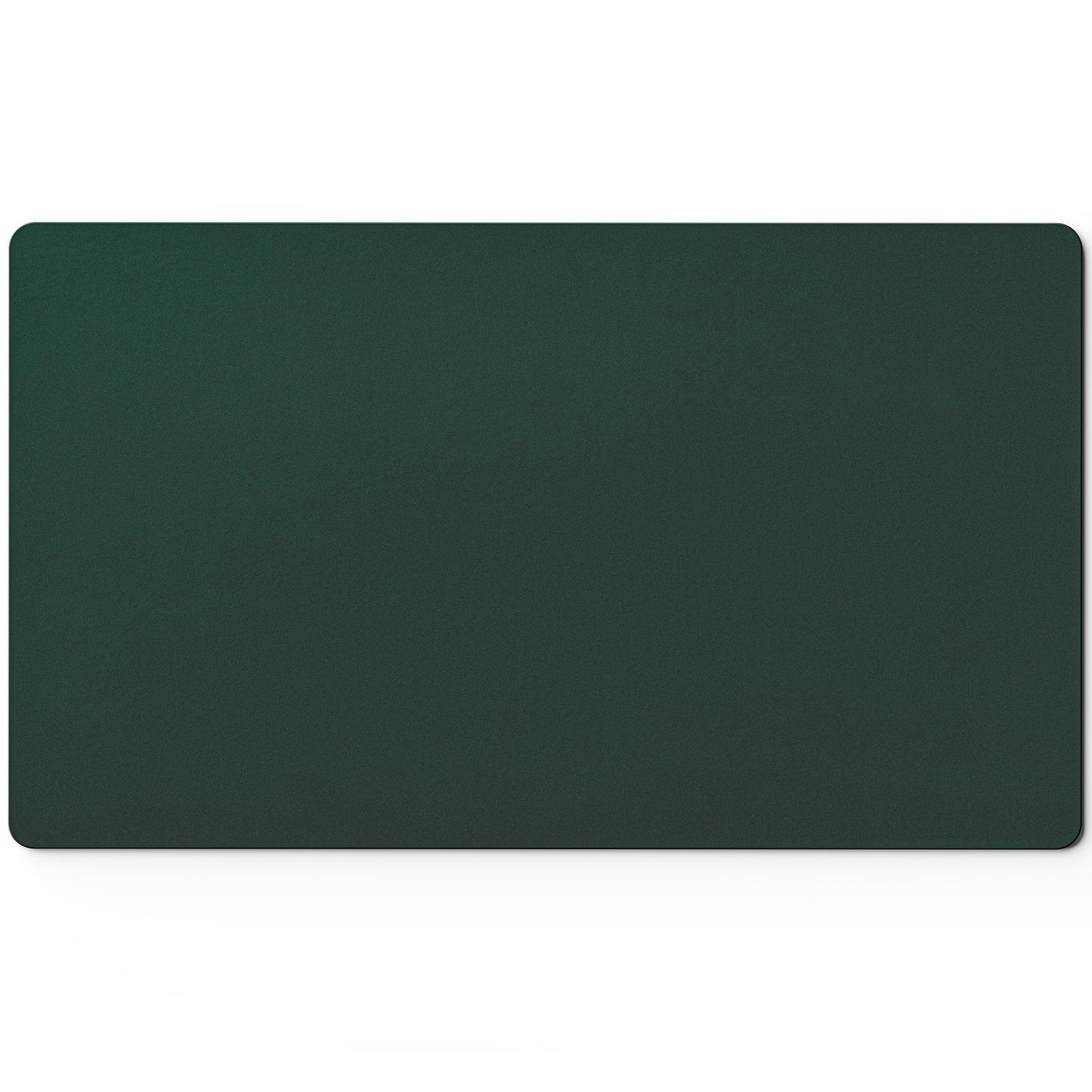 Nekmit Leather Desk Blotter Pad 24 x 14 Inches, Flat, Non-Slip, Waterproof, Green