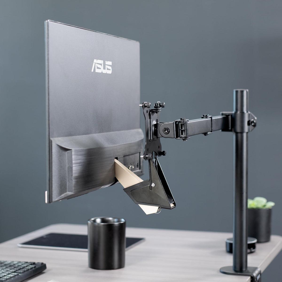 VIVO Black VESA Adapter Designed for Asus VZ-Series Monitors, MOUNT-ASVZ01