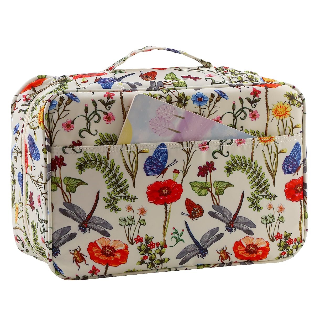Lbxgap 360 Slots Colored Pencil Case w/Handle & Shoulder Strap