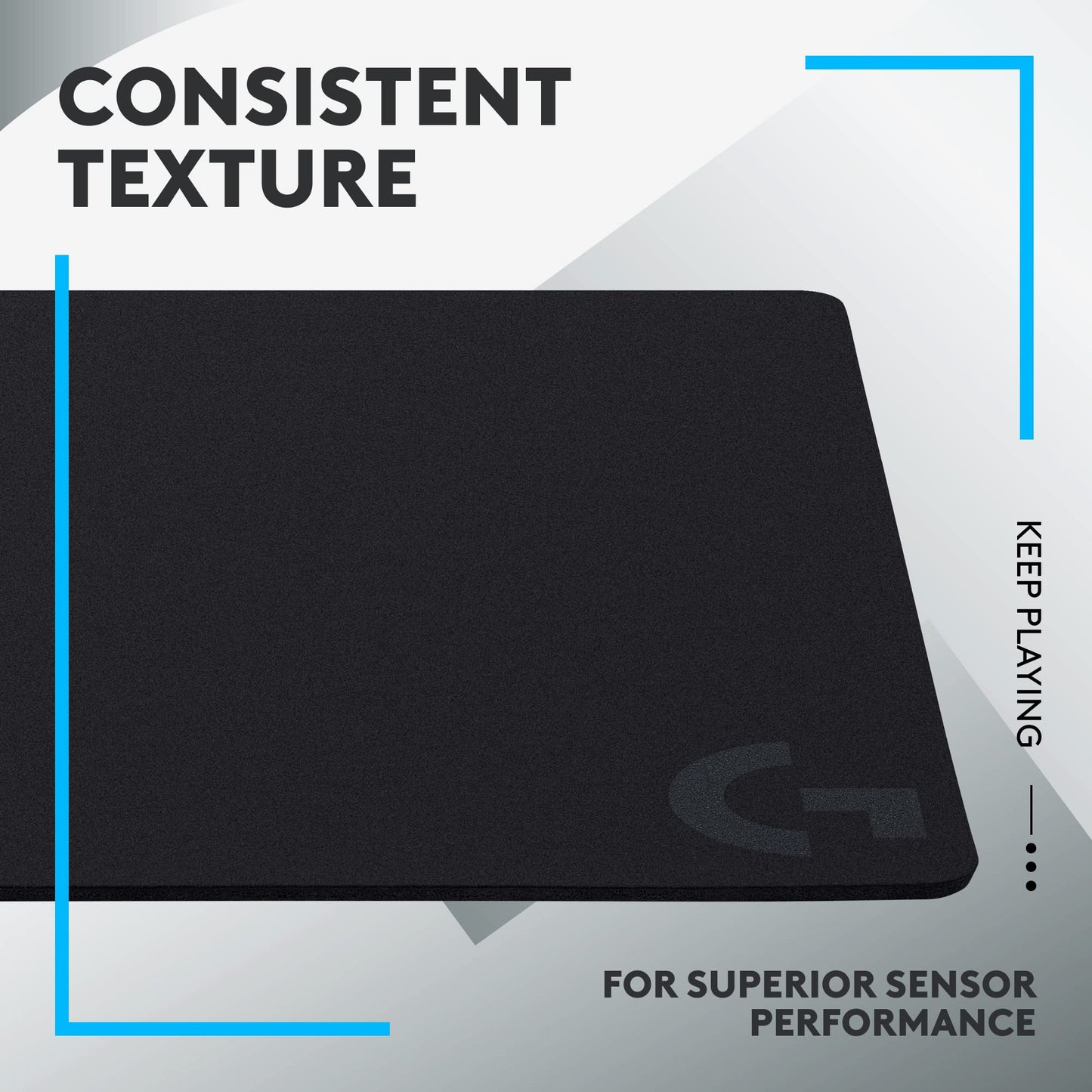 Logitech G440 Hard Gaming Mouse Pad (340x280x5) - Black